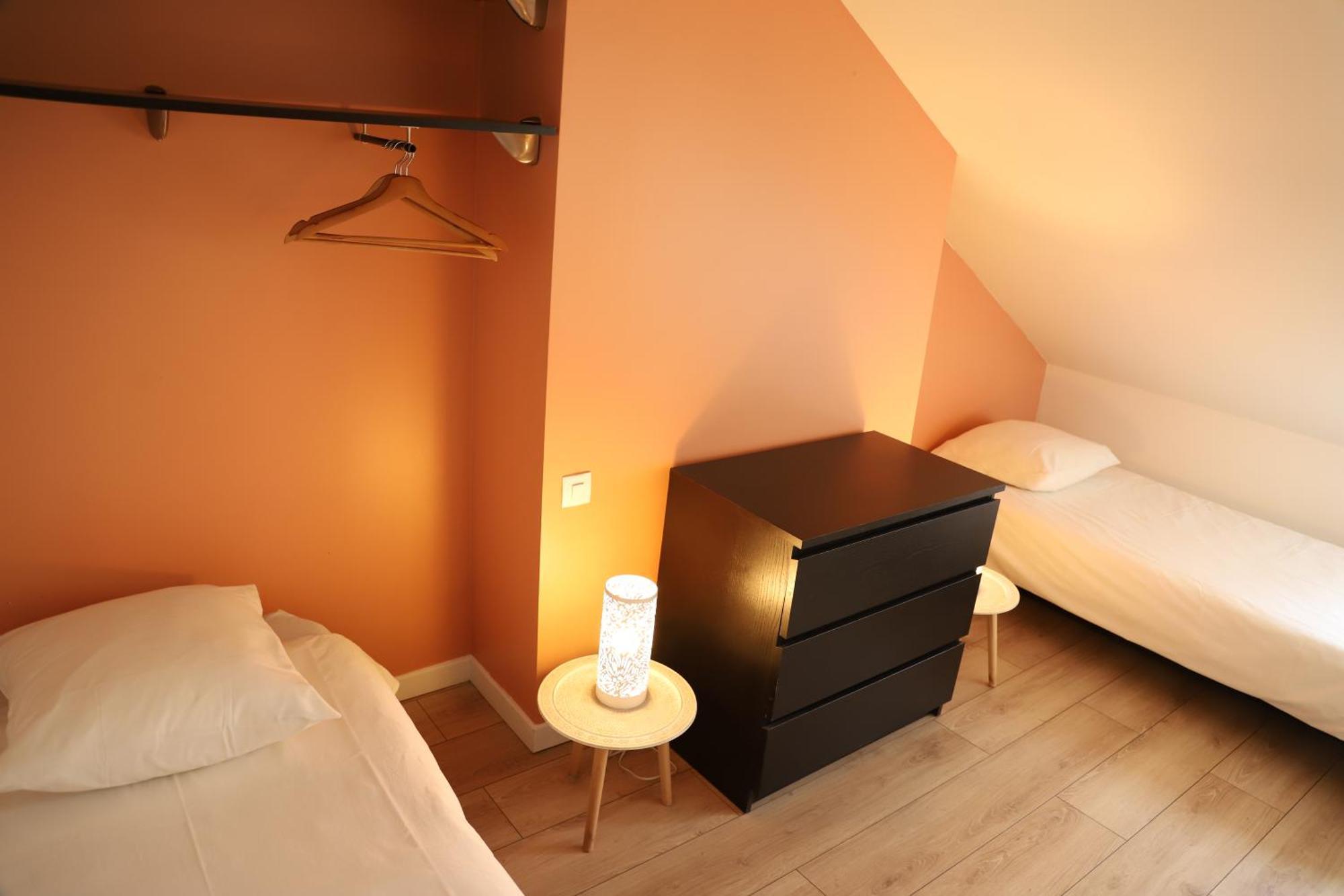Les Gites Du Monde , Appartements 2 Chambres- 4 Lits Simples Modulables En Lits Doubles Le Havre Exteriör bild